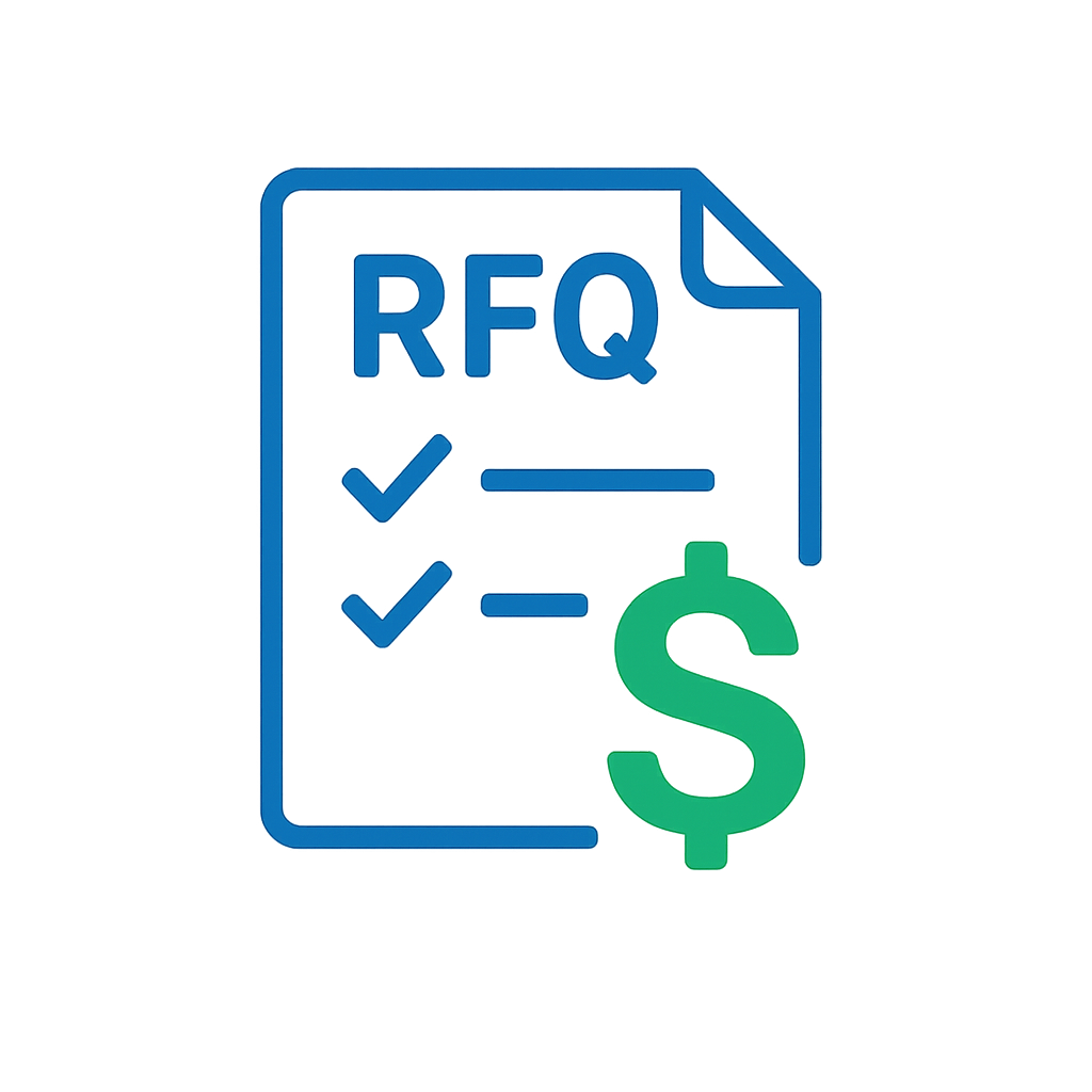 Request for Quote generator icon